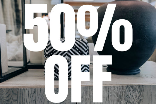 50% off Select Home Decor Products Ending Soon!