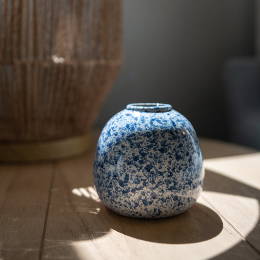 Small Blue Vase