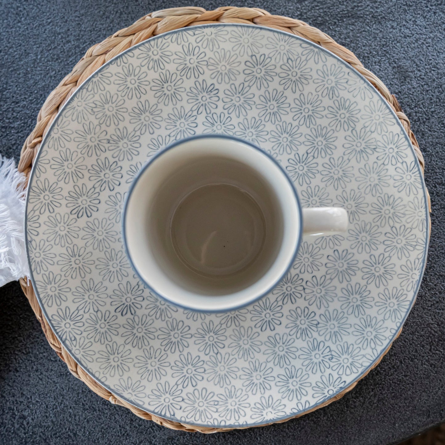 Hand Stamped Plate