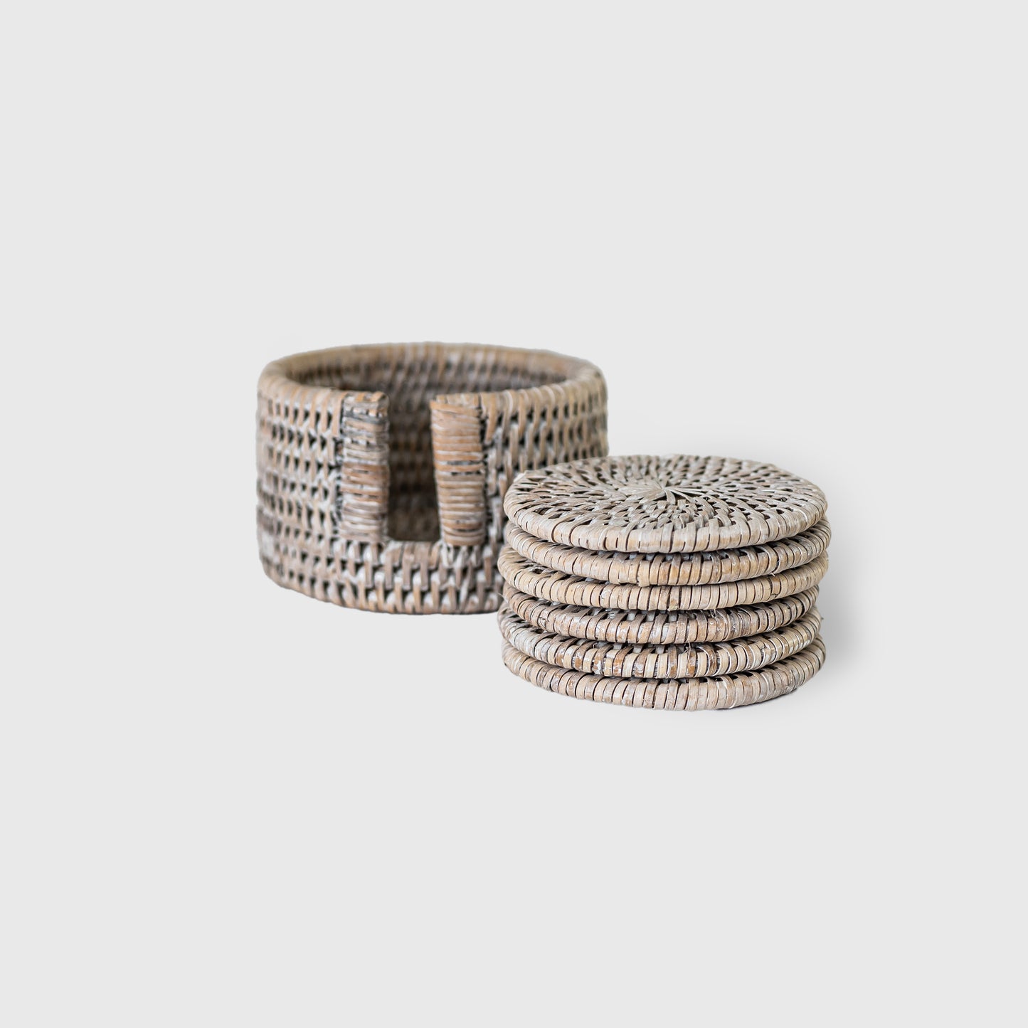 Rattan Coasters